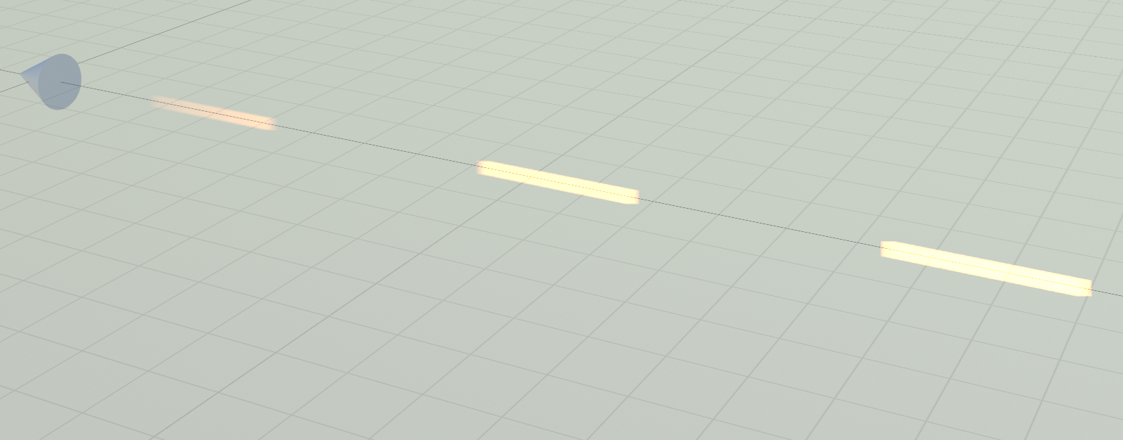 SceneKit particle system that looks like "laser beams"