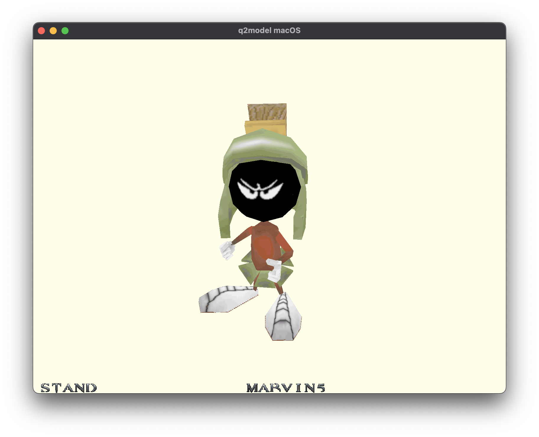 Marvin the Martian model